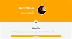 Desktop Screenshot of danyellnoe.com