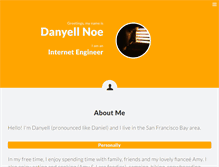Tablet Screenshot of danyellnoe.com